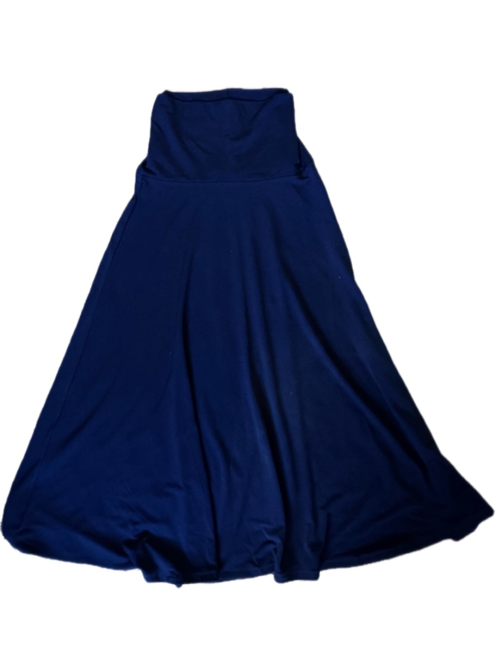 Zenana Outfitters Navy Blue  - Flared Skirt